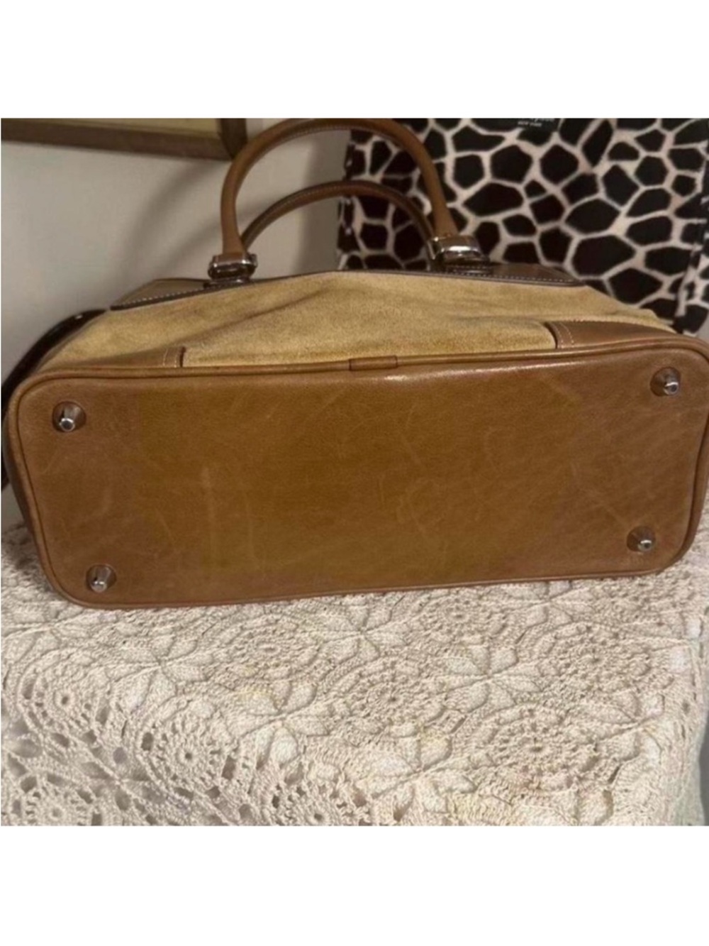 Coach Vintage (2004) Elegant Brown Leather Tote Bag - Picture 5 of 9